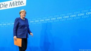 Merkel weist CDU den Weg und zeigt Zuversicht