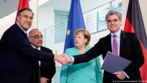 Merkel forciert Aufbau im Irak